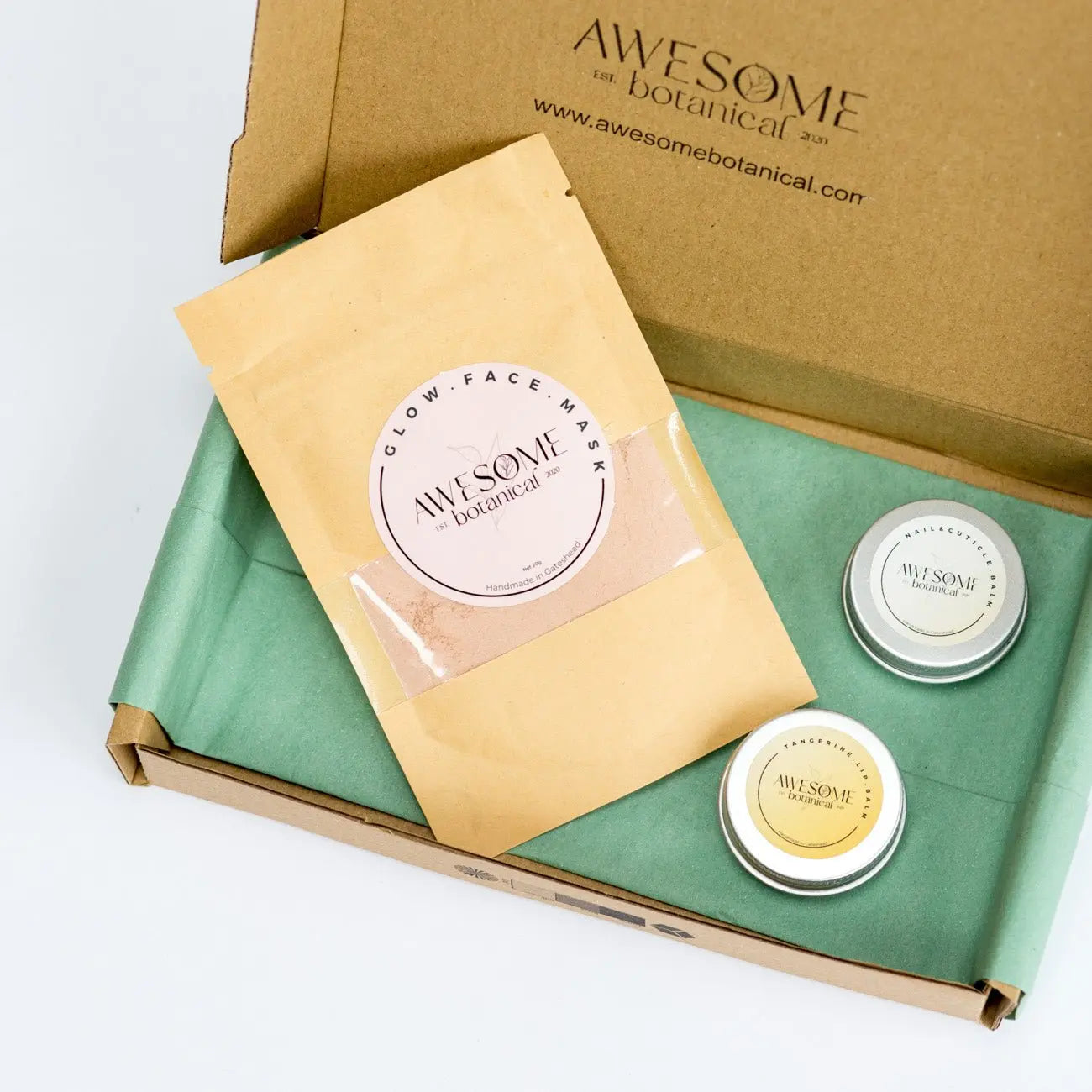Mini Relaxing Pamper Gift Set Awesome Botanical