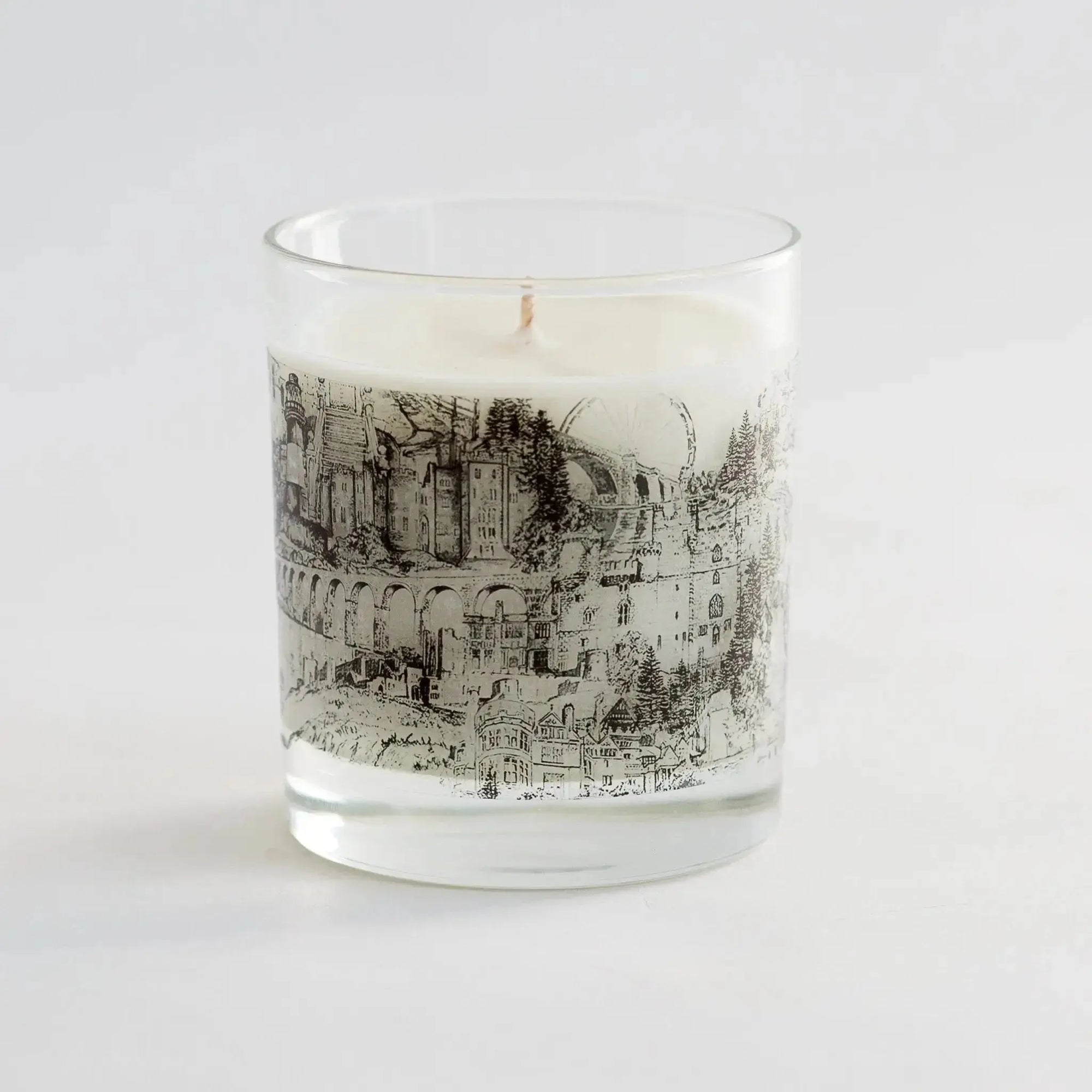 Handmade Northumberland Candle Awesome Botanical on white background