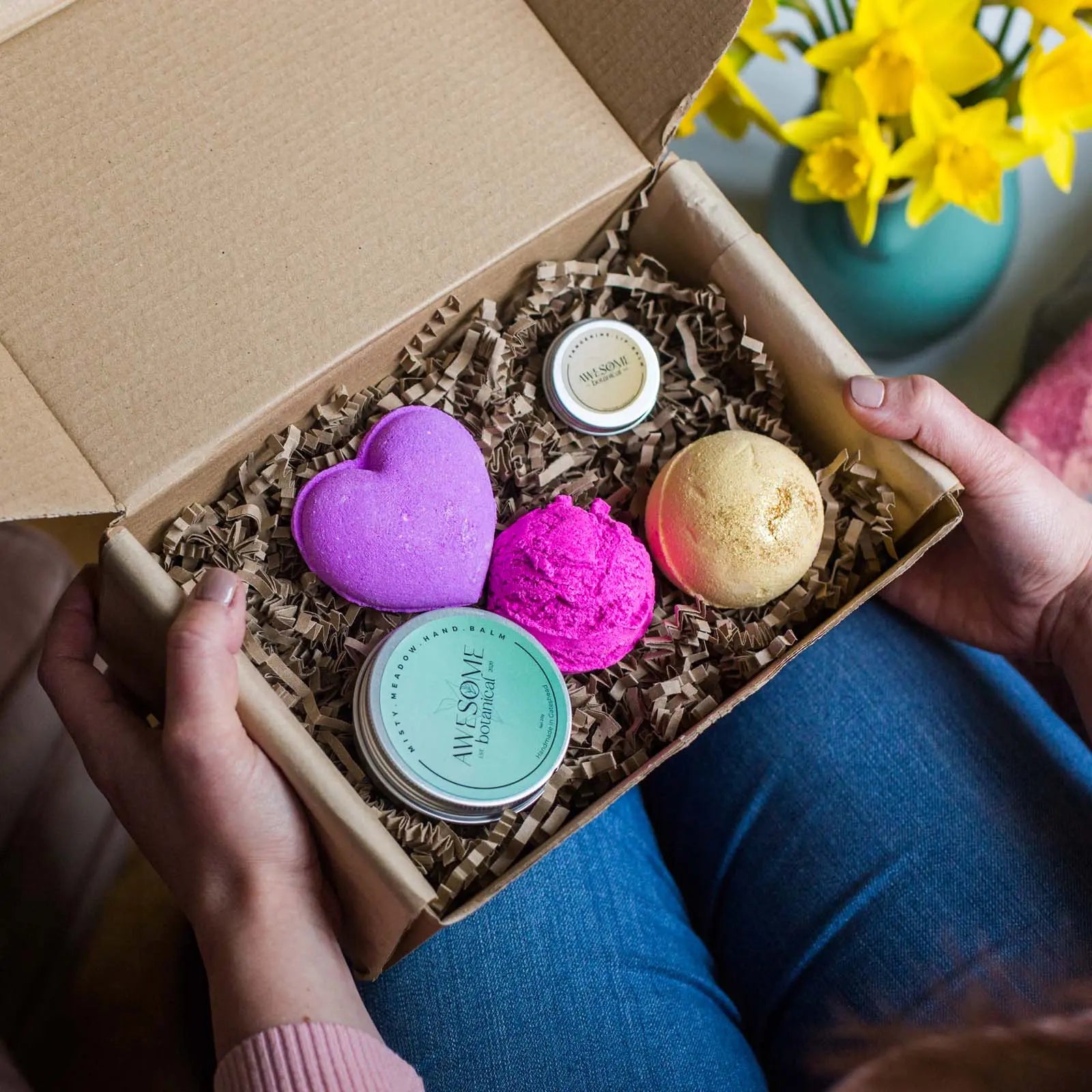 balm and product for spring self care