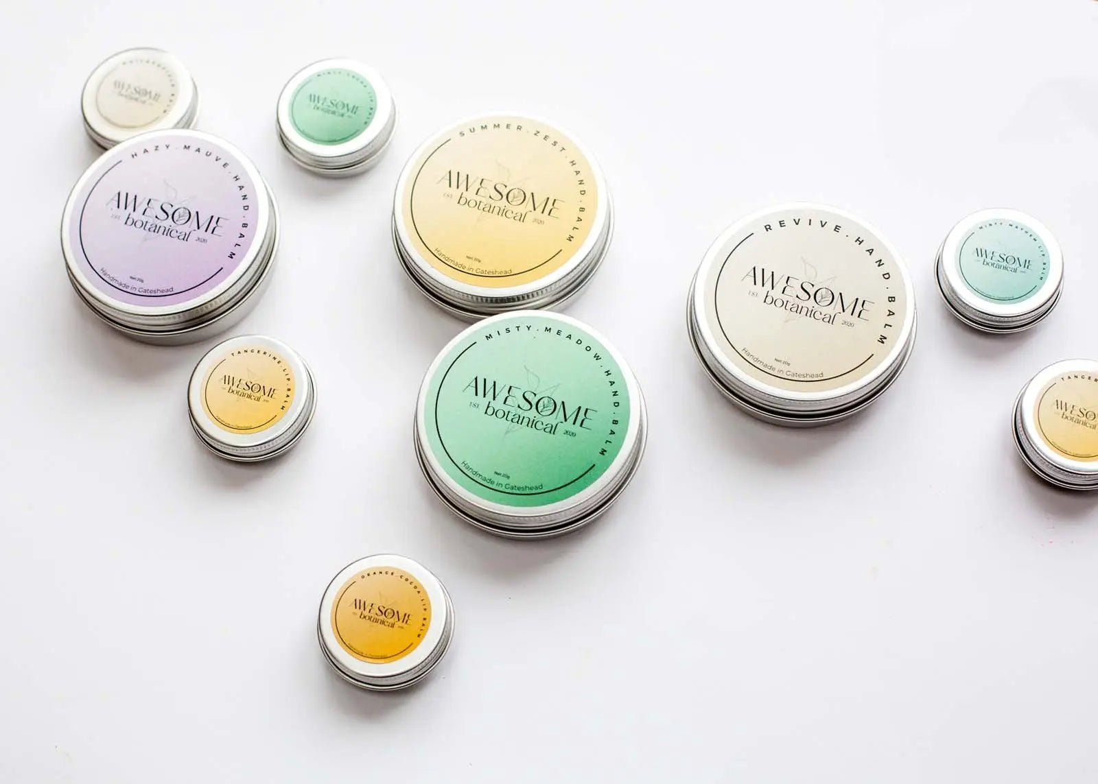 Awesome botanical hand & lip balms