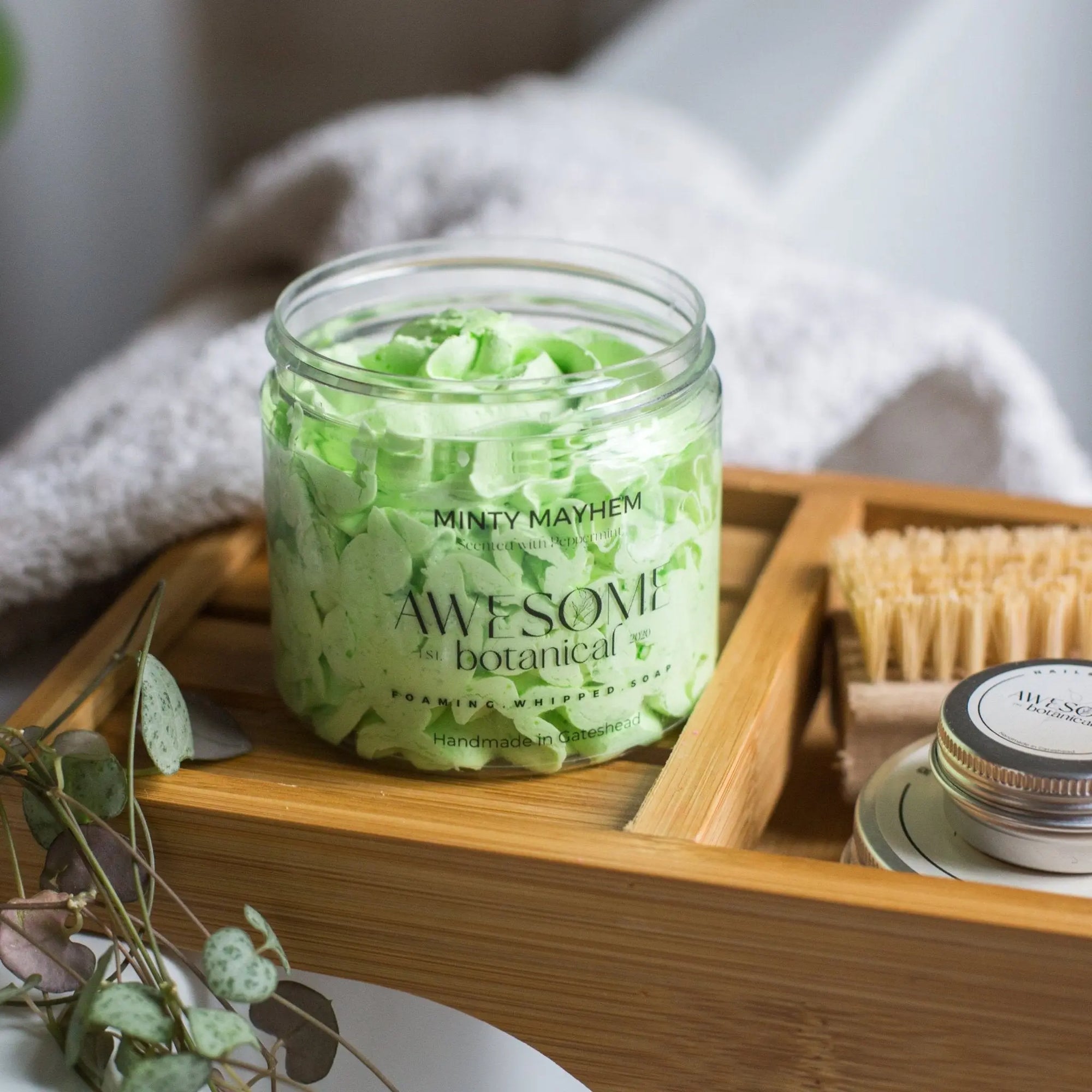 Minty Mayhem Whipped Soap Awesome Botanical