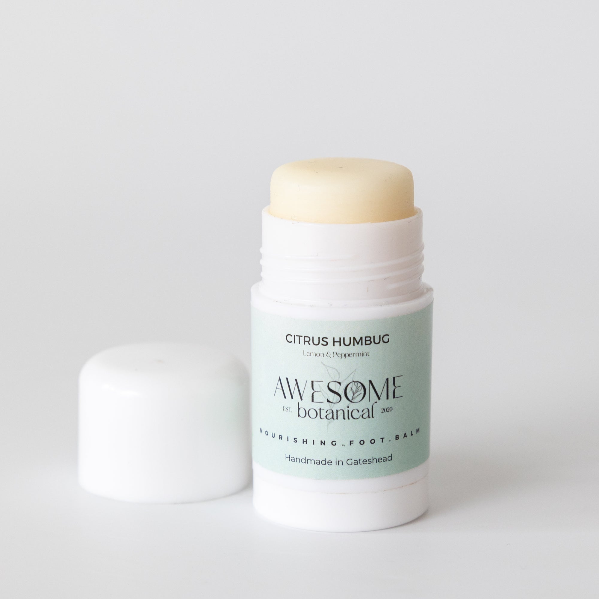 Soothing Natural Foot Balm for Dry Cracked Heels - Citrus Humbug