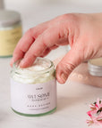 Natural Body Butter for dry, itchy-feeling skin - Lavender & Cedarwood