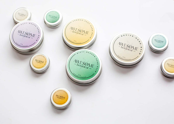 Collection of Awesome Botanical Lip & Hand Balms