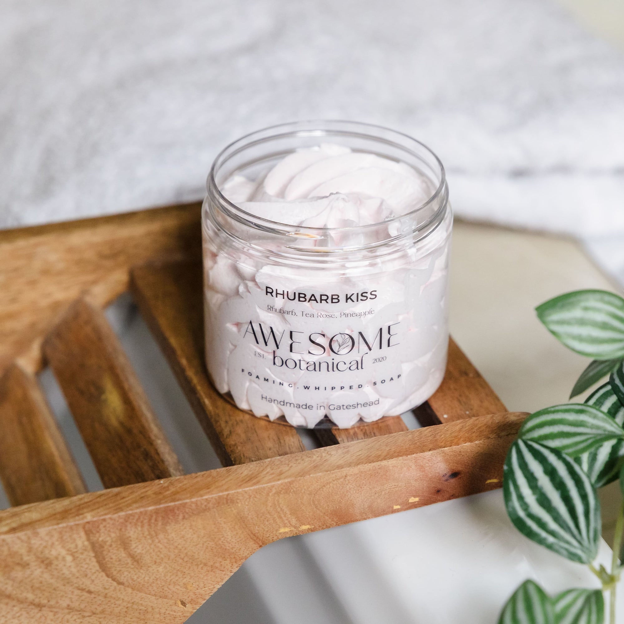 Rhubarb Kiss Whipped Soap