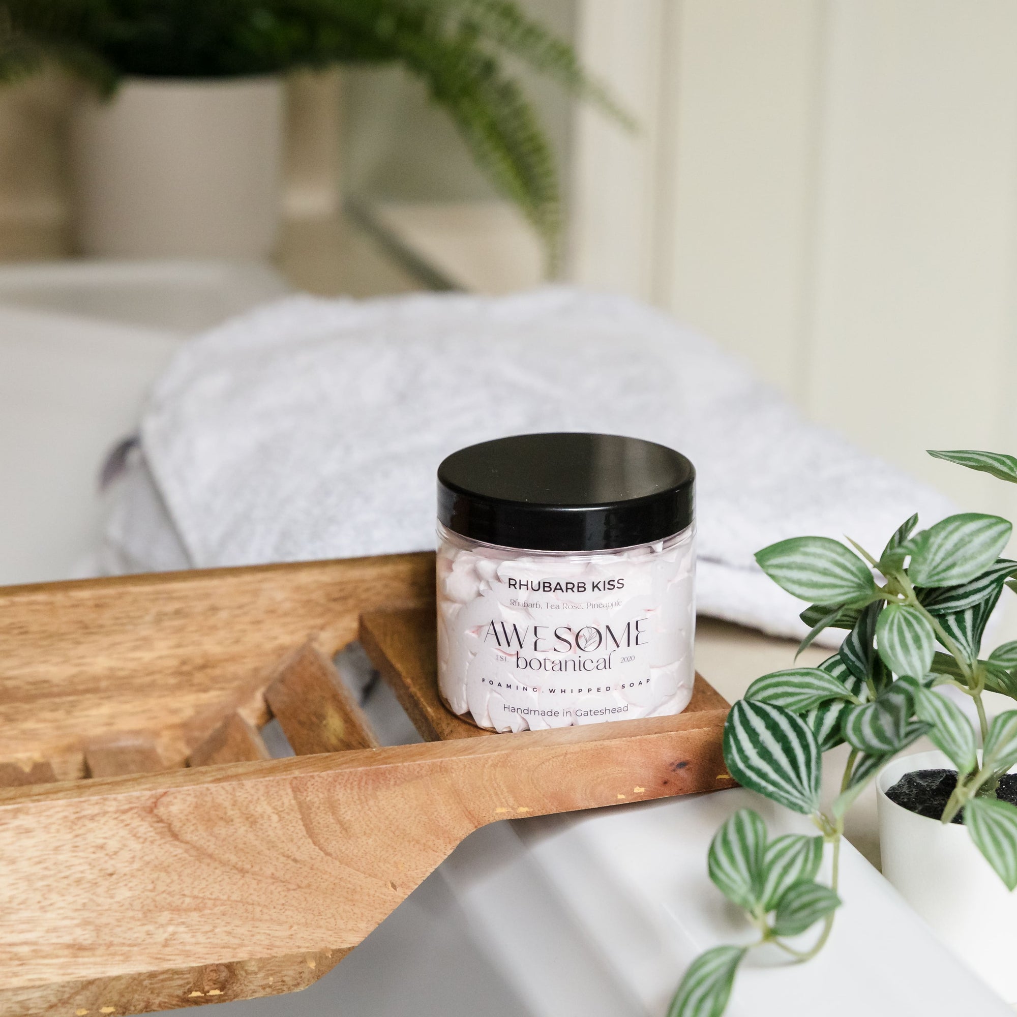 Rhubarb Kiss Whipped Soap