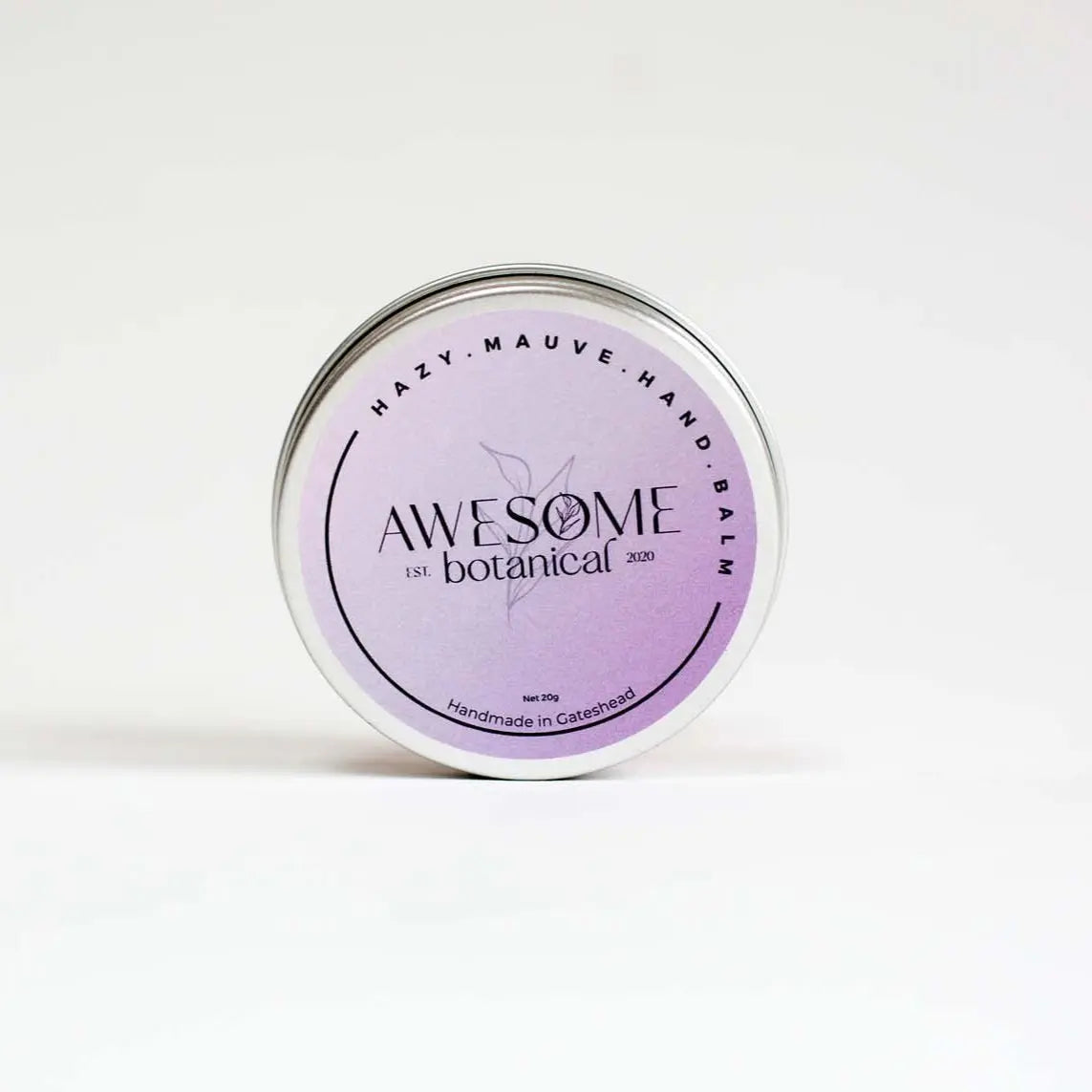 Solid Natural Hand Balm - Hazy Mauve