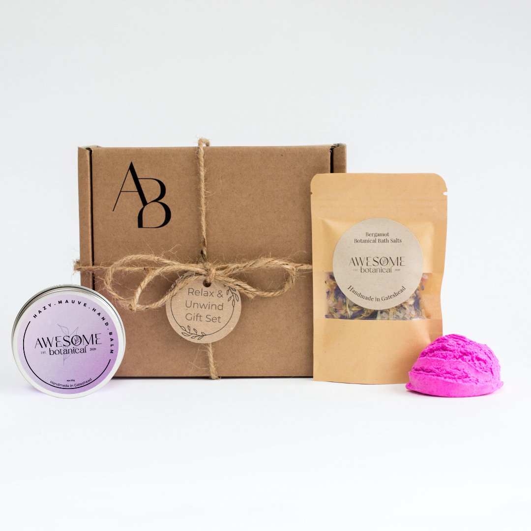 Introducing the Awesome Botanical Mini Relaxing Pamper gift set